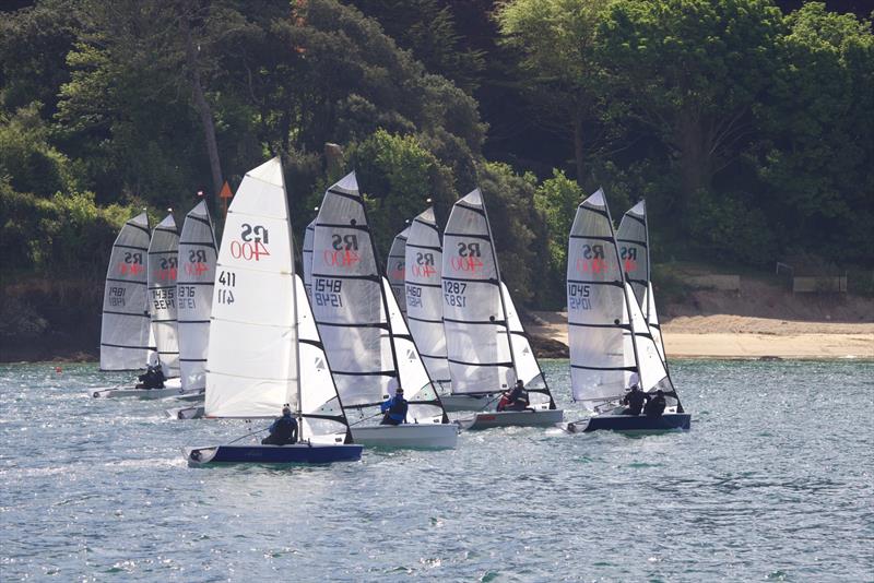 Sailing Chandlery RS400 Southern Tour at Salcombe photo copyright Lucy Burn taken at Salcombe Yacht Club and featuring the RS400 class