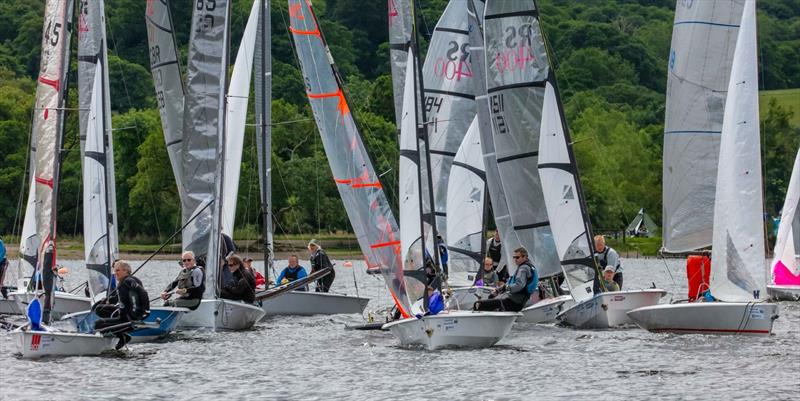 2025 Lord Birkett Memorial Trophy photo copyright Tim Olin / www.olinphoto.co.uk taken at Ullswater Yacht Club and featuring the RS400 class