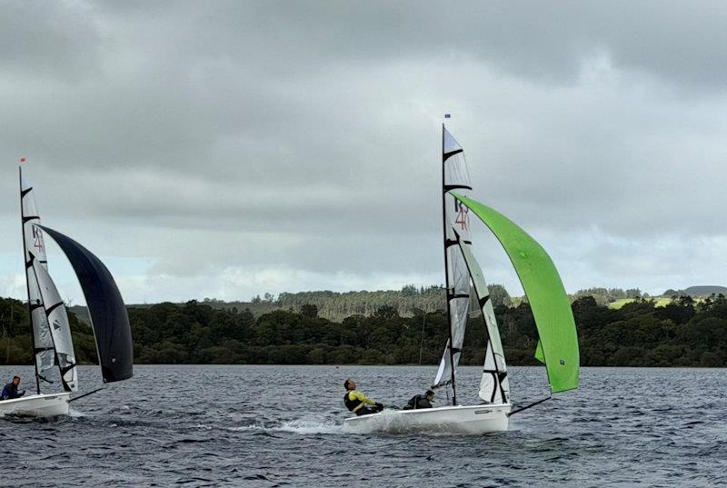 RS400 fleet at the Trident-UK Great North Asymmetric Challenge photo copyright Arthur Dembinski taken at Bassenthwaite Sailing Club and featuring the RS400 class