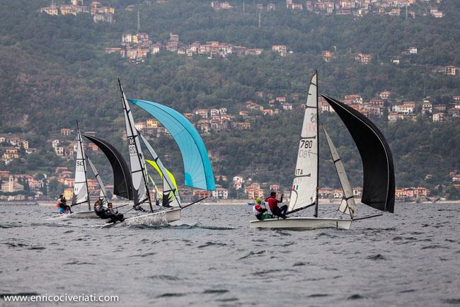 RS500 Italian Nationals on Lake Como photo copyright Enrico Civeriati / www.enricociveriati.com taken at Circolo vela Bellano and featuring the RS500 class