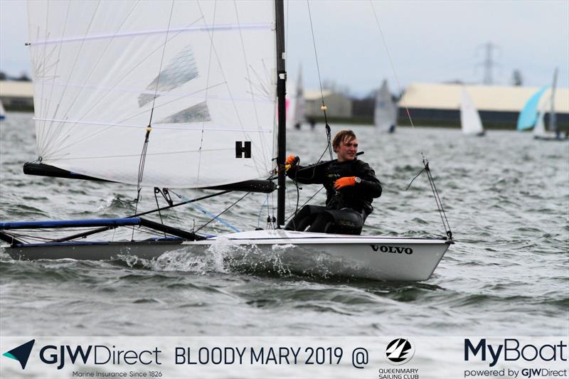 GJW Direct Bloody Mary 2019 photo copyright Mark Jardine taken at Queen Mary Sailing Club and featuring the RS600 class