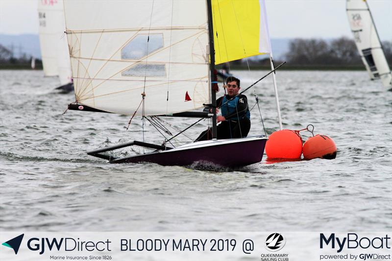 GJW Direct Bloody Mary 2019 photo copyright Mark Jardine taken at Queen Mary Sailing Club and featuring the RS600 class