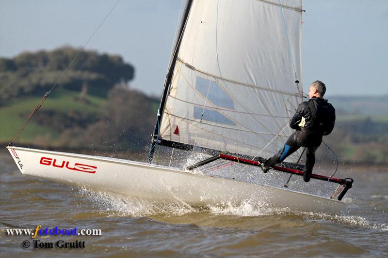 Gusty winds and steep waves for the Starcross Steamer photo copyright Tom Gruitt / www.fotoboat.com taken at Starcross Yacht Club and featuring the RS600 class