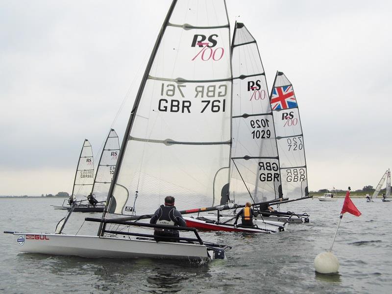 Gul RS700 Inlands at Queen Mary photo copyright QMSC taken at Queen Mary Sailing Club and featuring the RS700 class