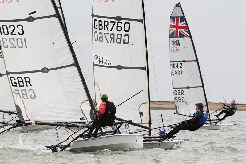 Pyefleet Week 2016 day 2 photo copyright Mandy Bines taken at Brightlingsea Sailing Club and featuring the RS700 class