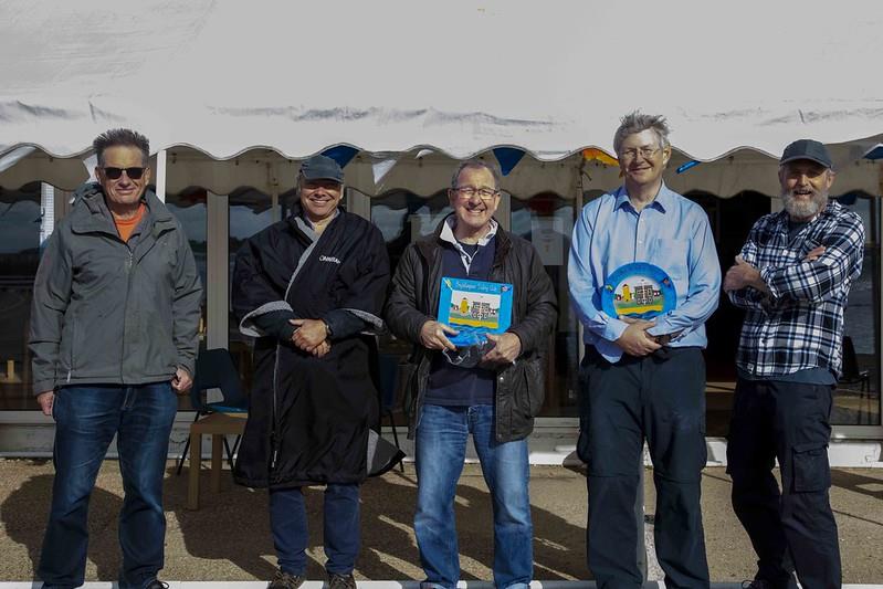 Prize winners in the RS700 Rooster National Tour at Brightlingsea Skiff Fest photo copyright Tim Olin / www.olinphoto.co.uk taken at Brightlingsea Sailing Club and featuring the RS700 class