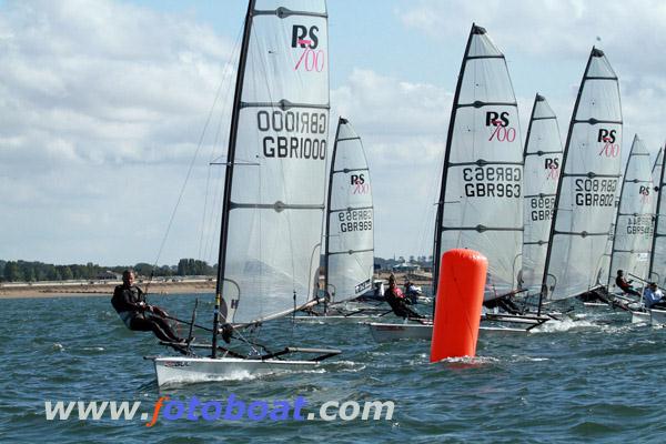 RS700 nationals at Hunstanton photo copyright Clare Turnbull / www.fotoboat.com taken at Hunstanton Sailing Club and featuring the RS700 class