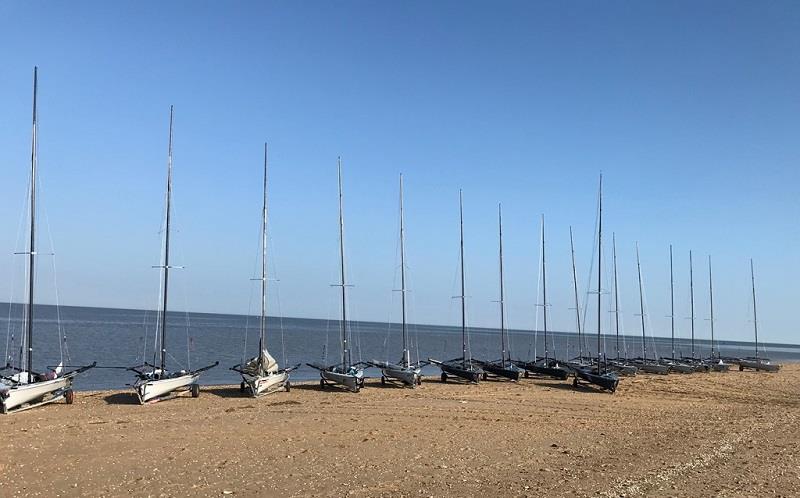 SnetFest 2 at Snettisham Beach Sailing Club - Line-up photo copyright Mark Foley taken at Snettisham Beach Sailing Club and featuring the RS700 class