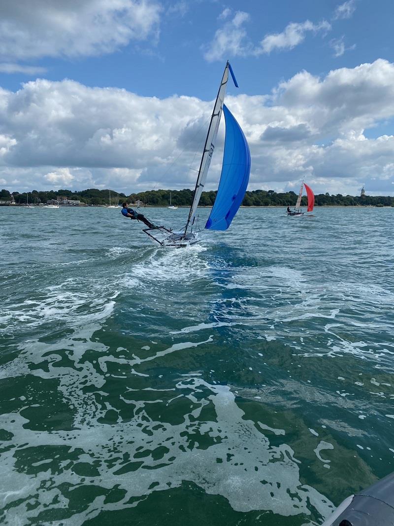 RS700 Pre-Nationals Training Camp photo copyright Theo Galyer taken at Weston Sailing Club and featuring the RS700 class