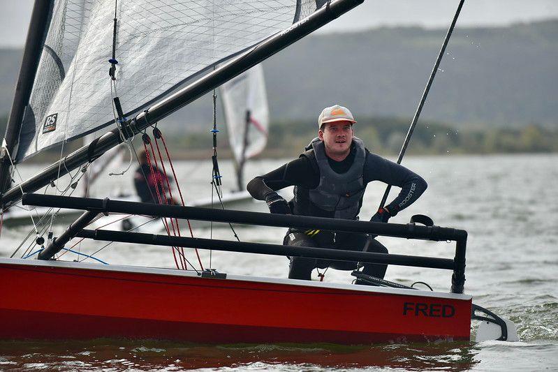 Rob Higgins during the RS700 Inlands at Chew Valley Lake photo copyright Errol Edwards taken at Chew Valley Lake Sailing Club and featuring the RS700 class