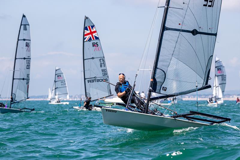 RS700s at the Salcombe Gin RS Summer Regatta photo copyright Phil Jackson / Digital Sailing taken at Hayling Island Sailing Club and featuring the RS700 class