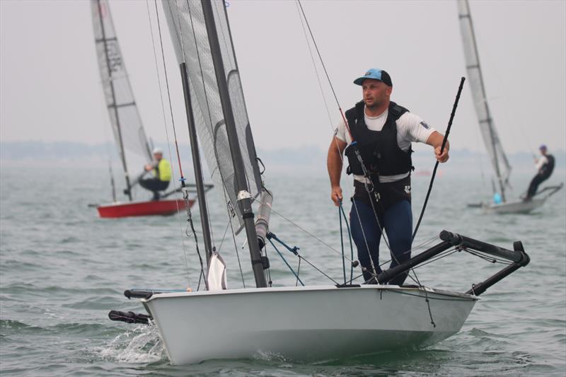 Tacking on day 2 of the Noble Marine RS700 Nationals at Brighlingsea photo copyright William Stacey taken at Brightlingsea Sailing Club and featuring the RS700 class