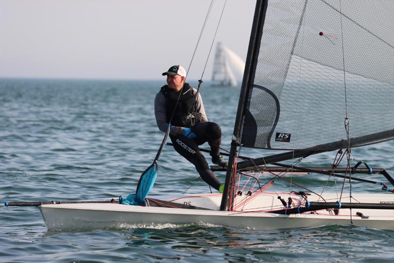 James Clarke on day 3 of the Noble Marine RS700 Nationals at Brighlingsea - photo © William Stacey