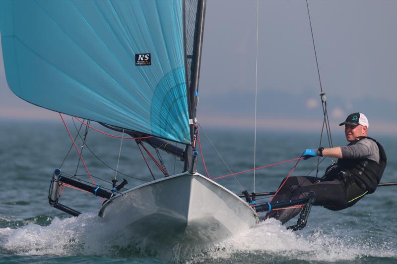 James Clark on day 4 of the Noble Marine RS700 Nationals at Brighlingsea - photo © William Stacey