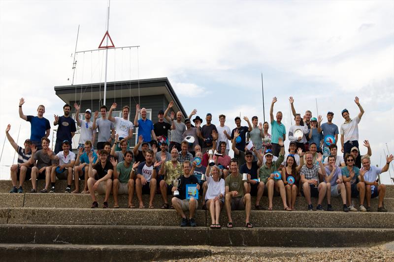 Happy sailors at the Noble Marine RS700 Nationals at Brighlingsea - photo © William Stacey