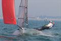 Martin Orton and Ian Brooks on day 4 of the Noble Marine RS800 Nationals at Brighlingsea © William Stacey