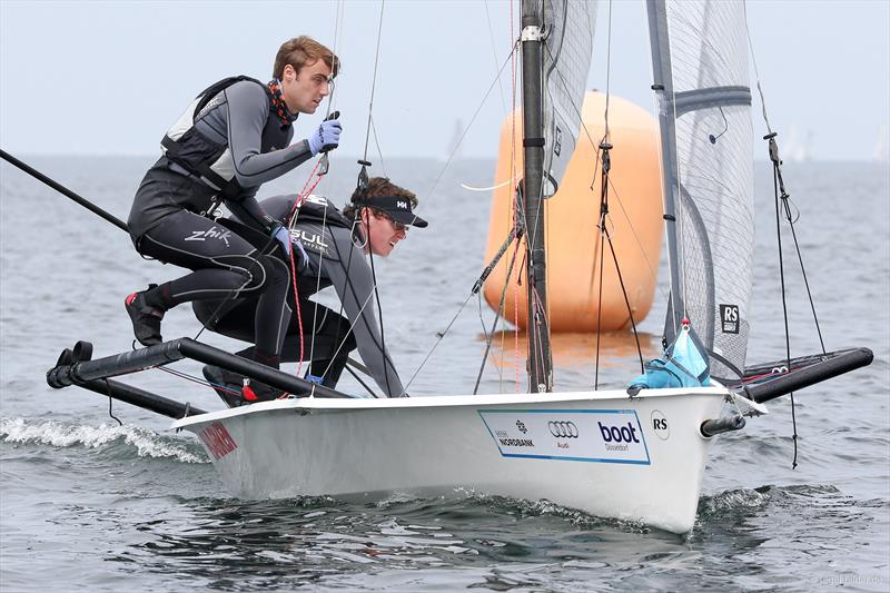 Phil Walker and Jahn Muther at Kieler Woche 2015 photo copyright Christian Beeck / www.segel-bilder.de taken at Kieler Yacht Club and featuring the RS800 class