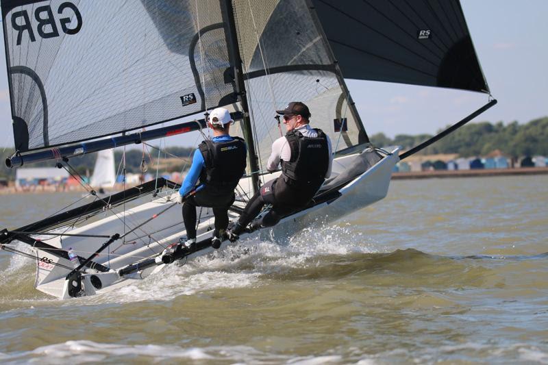 Learning & Skills Solutions Pyefleet Week day 4 photo copyright William Stacey taken at Brightlingsea Sailing Club and featuring the RS800 class