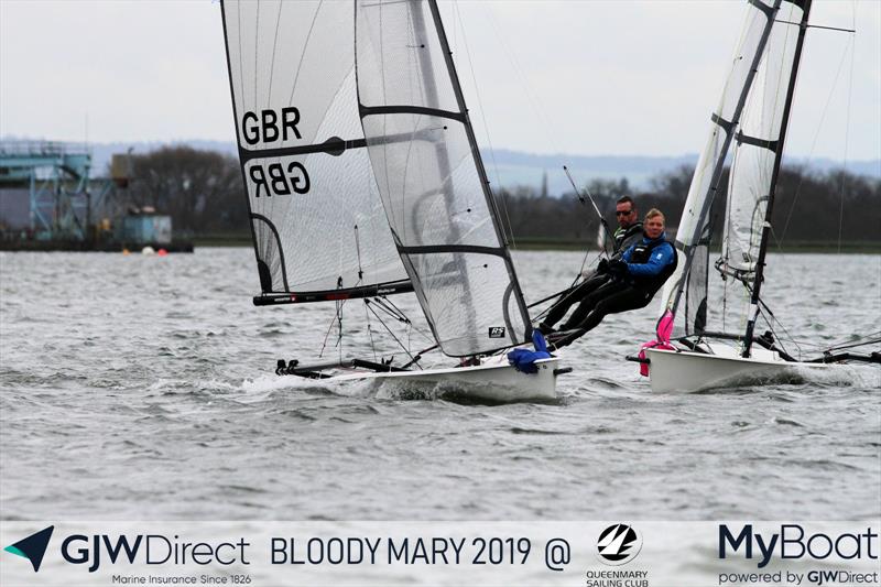 GJW Direct Bloody Mary 2019 photo copyright Mark Jardine taken at Queen Mary Sailing Club and featuring the RS800 class