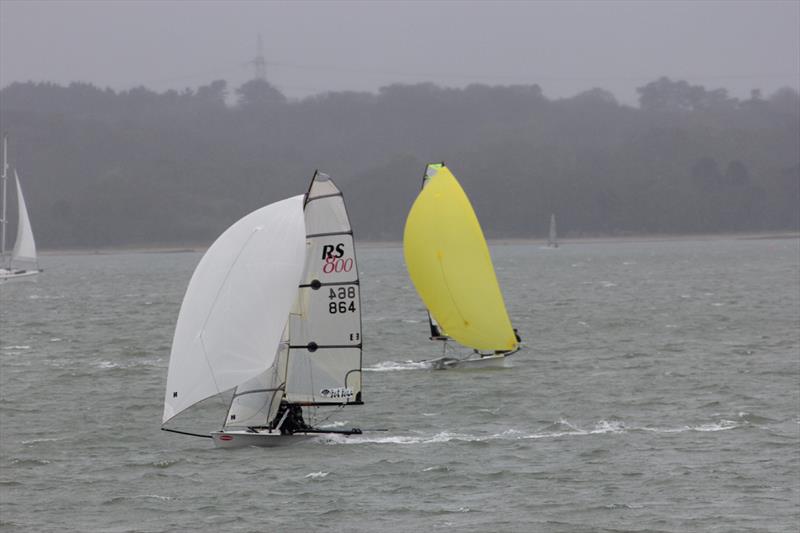 Weston Grand Slam photo copyright Weston Sailing Club taken at Weston Sailing Club and featuring the RS800 class