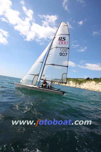 RS800s at Beer photo copyright Mike Rice / www.fotoboat.com taken at Beer Sailing Club and featuring the RS800 class