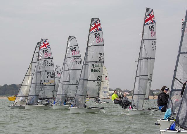 RS800 Sprint Championship 2018 photo copyright Tim Olin / www.olinphoto.co.uk taken at Stokes Bay Sailing Club and featuring the RS800 class