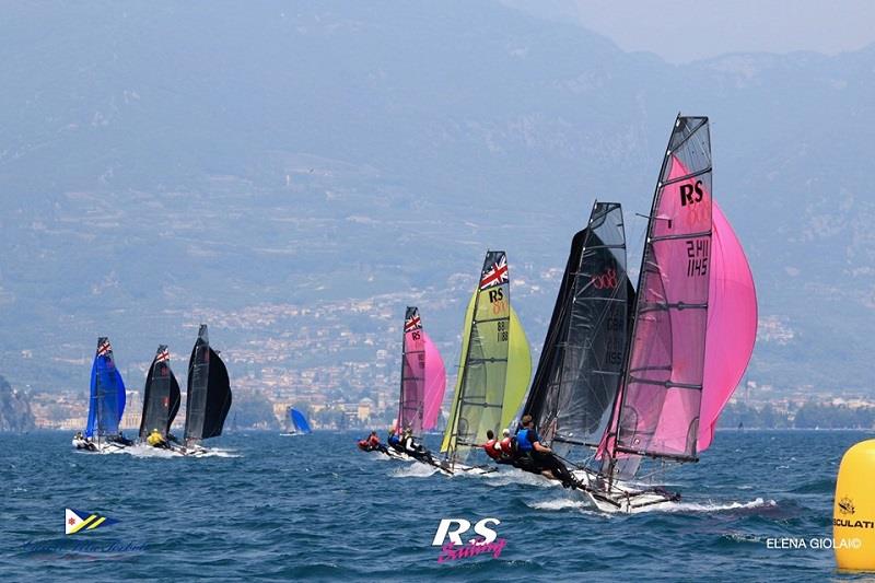 RS800 European Championship at Lake Garda - Day 3 photo copyright Elena Giolai taken at  and featuring the RS800 class