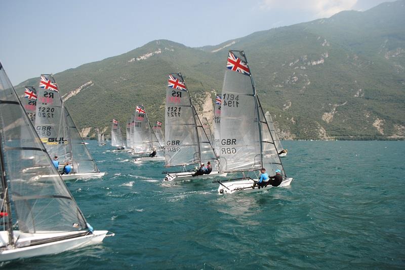 RS800 European Championship at Lake Garda - Day 3 photo copyright Emma Grayson taken at  and featuring the RS800 class
