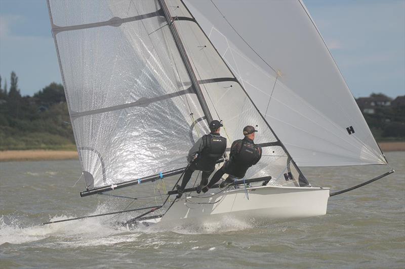 Pyefleet Week 2019 photo copyright Fiona Brown / www.fionabrown.com taken at Brightlingsea Sailing Club and featuring the RS800 class