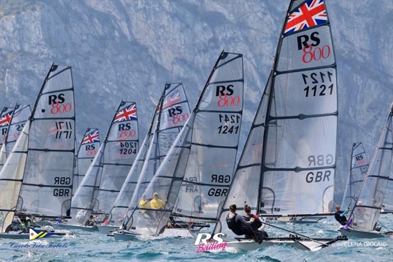 RS800s racing on Lake Garda photo copyright Elena Giolai taken at  and featuring the RS800 class
