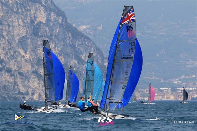 RS800s racing on Lake Garda photo copyright Elena Giolai taken at  and featuring the RS800 class