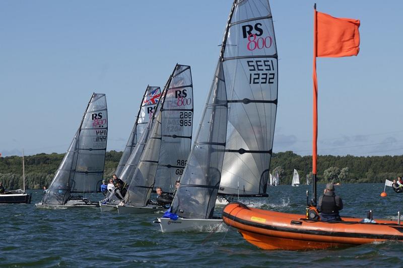 RS800 start - RS800 Inland Championship photo copyright Paul Sanwell / OP Photography taken at Grafham Water Sailing Club and featuring the RS800 class