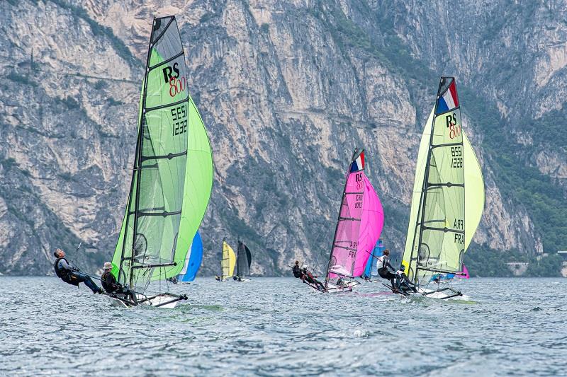 RS800 Europeans at Lake Garda, Italy day 5 photo copyright Emilio Sabtinelli taken at Circolo Vela Torbole and featuring the RS800 class
