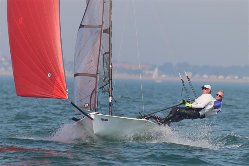 Martin Orton and Ian Brooks on day 4 of the Noble Marine RS800 Nationals at Brighlingsea photo copyright William Stacey taken at Brightlingsea Sailing Club and featuring the RS800 class