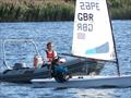 Francesca Murphy wins the 5 fleets at the RS Aero UK Womens Championship and Coaching at Bowmoor © Stephen Tanner