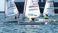 RS Aero European Youth Team Racing Championship in Cagliari, Sardinia: GBR 2 vs ITA 2 © Italian Naval League of Sulcis