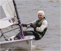 Paul Bartlett wins the River Exe Regatta 2023 © Garnett Showell