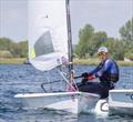 Sam Grayton second overall at the Notts County Sailing Club Aero Open © David Eberlin