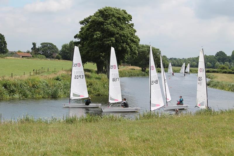 RS Aero river racing in Wiltshire - photo © Bradford On Avon SC