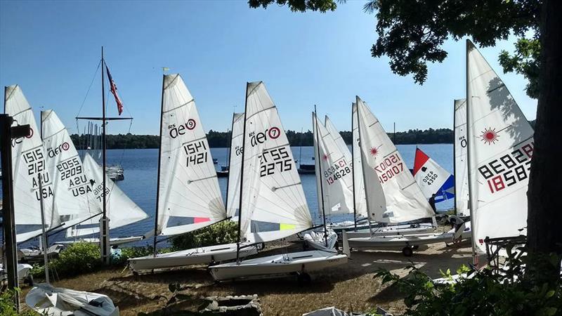 RS Aeros at the Massapoag Yacht Club 68th Annual Regatta photo copyright Diane Kampf taken at Massapoag Yacht Club and featuring the  class