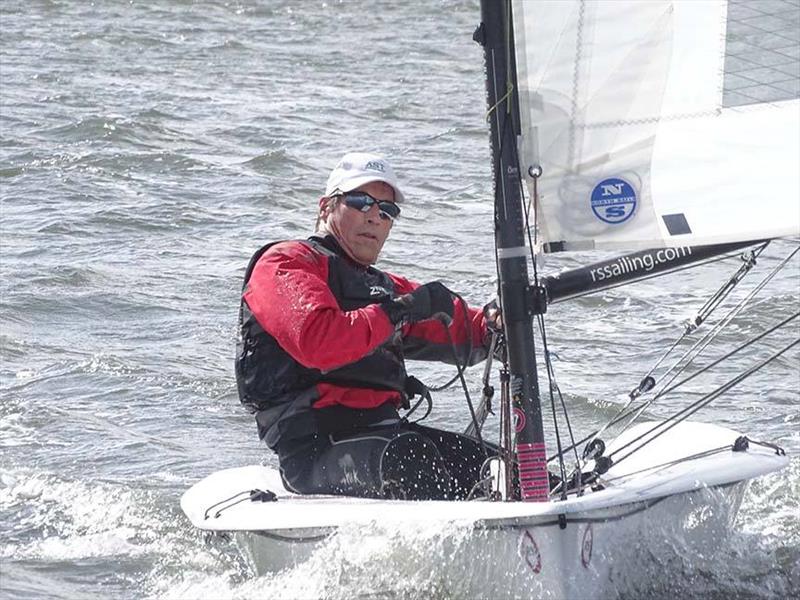 Hank Saurage, current North American and Florida State Champion in the RS Aero 7 class photo copyright Mike Grant taken at US Sailing Center of Martin County and featuring the  class