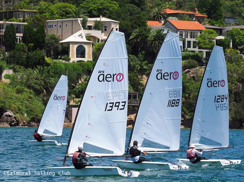 RS Aero New South Wales State Championships at Balmoral SC photo copyright Balmoral Sailing Club taken at Balmoral Sailing Club and featuring the  class