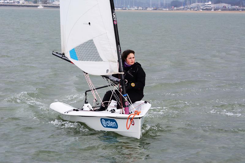 56th Hamble Warming Pan photo copyright Trevor Pountain taken at Hamble River Sailing Club and featuring the  class