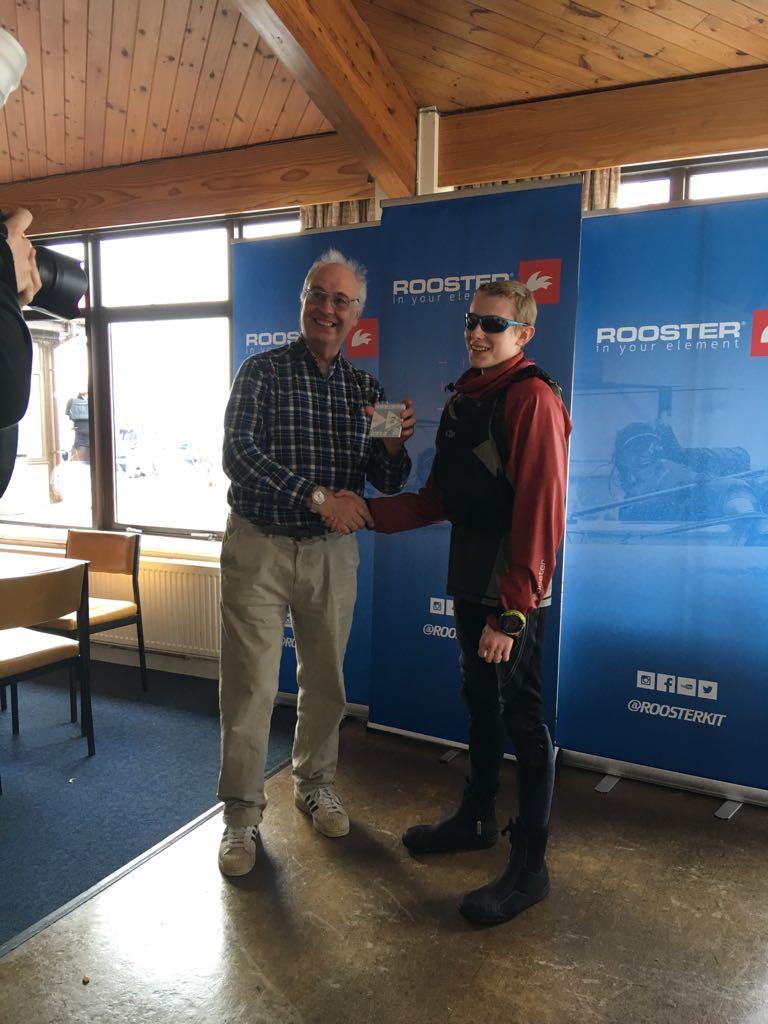 Ben Tylecote of Rutland SC, runner up and 1st Youth in the Aeros at the RS Sprint Champs photo copyright Rutland Sailing Club taken at Rutland Sailing Club and featuring the  class