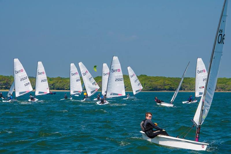 RS Aero UK Southern Circuit at Lymington photo copyright RLymYC taken at Royal Lymington Yacht Club and featuring the  class