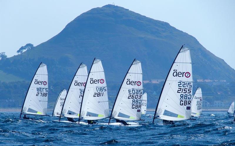 RS Aero UK National Championships and International Open at East Lothian photo copyright Derek Braid taken at East Lothian Yacht Club and featuring the  class