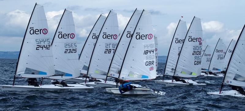 RS Aero UK National Championships and International Open at East Lothian photo copyright Derek Braid taken at East Lothian Yacht Club and featuring the  class