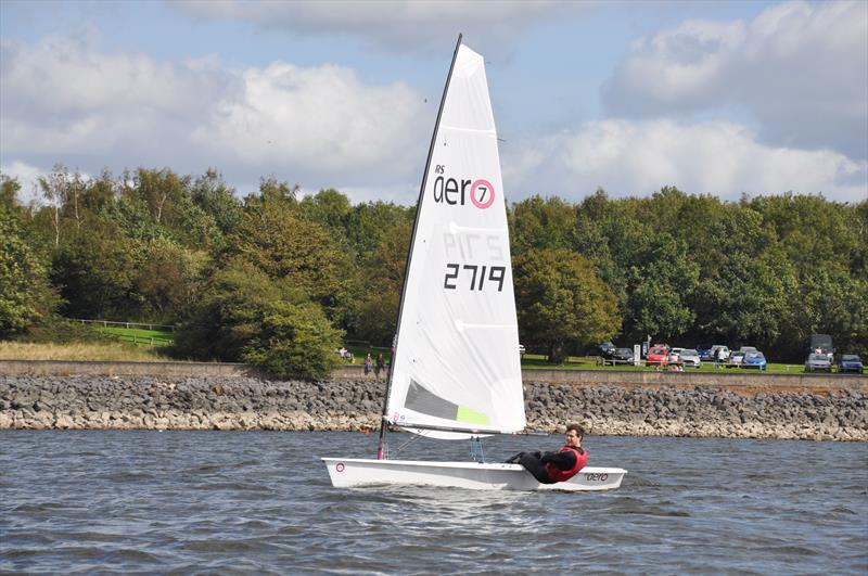 Craig Williamson wins the Burton RS Aero Open photo copyright Helen Lancashire taken at Burton Sailing Club and featuring the  class