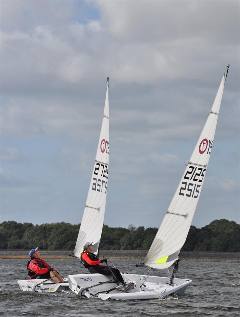 Burton RS Aero Open photo copyright Helen Lancashire taken at Burton Sailing Club and featuring the  class