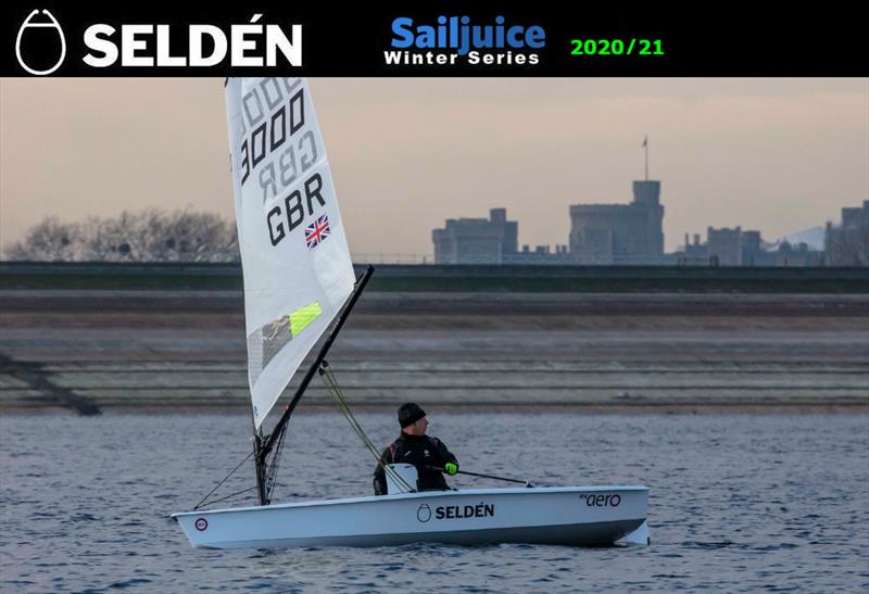 Steve Norbury during the Datchet Flyer - Seldén SailJuice Winter Series opener photo copyright Tim Olin / www.olinphoto.co.uk taken at Datchet Water Sailing Club and featuring the  class